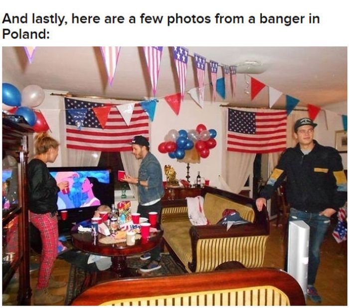 How Other Countries Throw American Parties