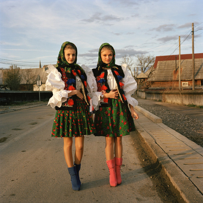 Women of Transylvania in Traditional dress
