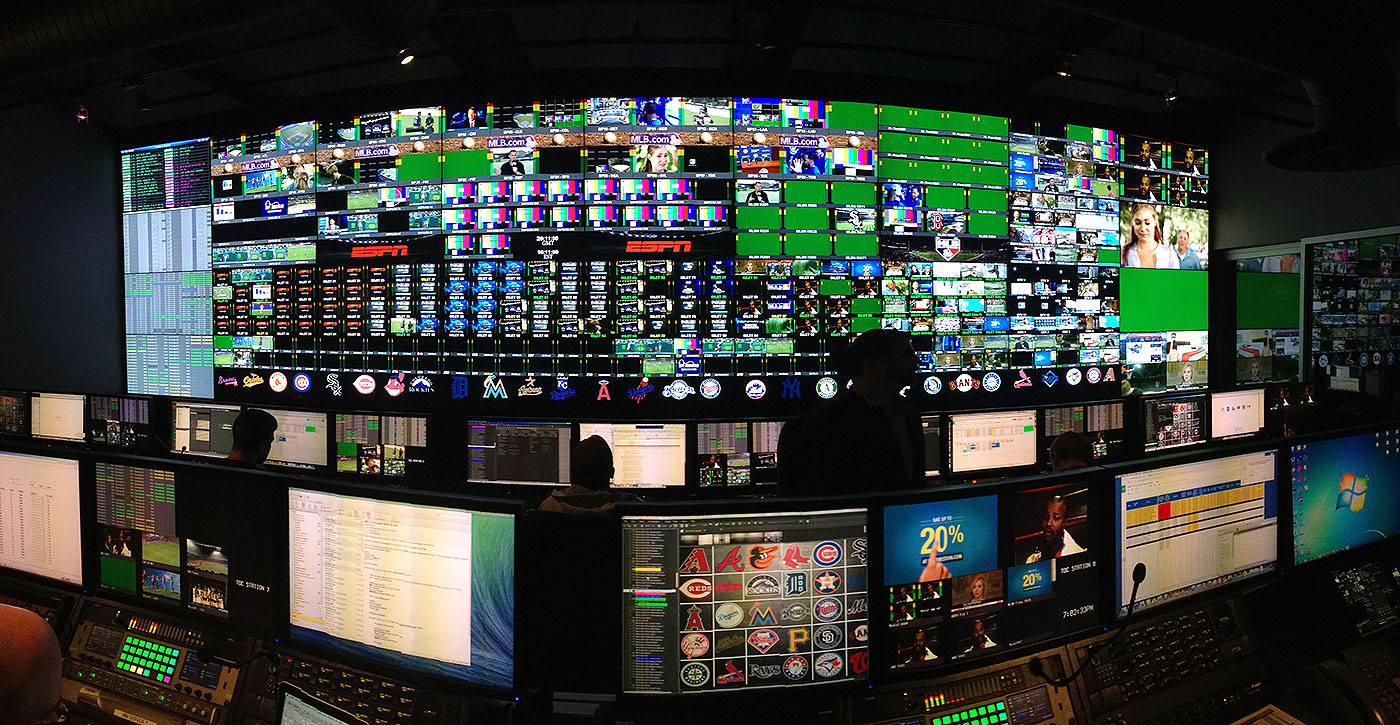 This is what MLB's new instant replay room looks like