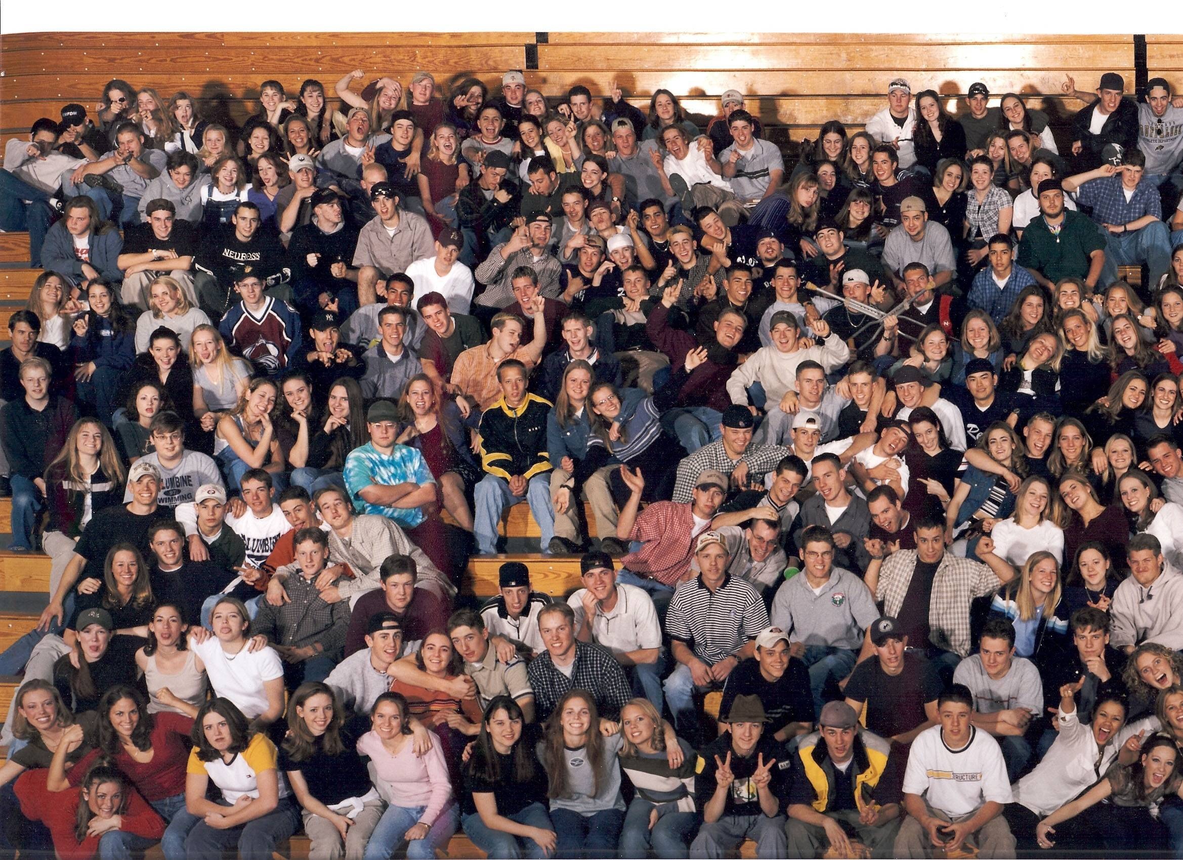 Columbine High School class of 1999. Check the top left.