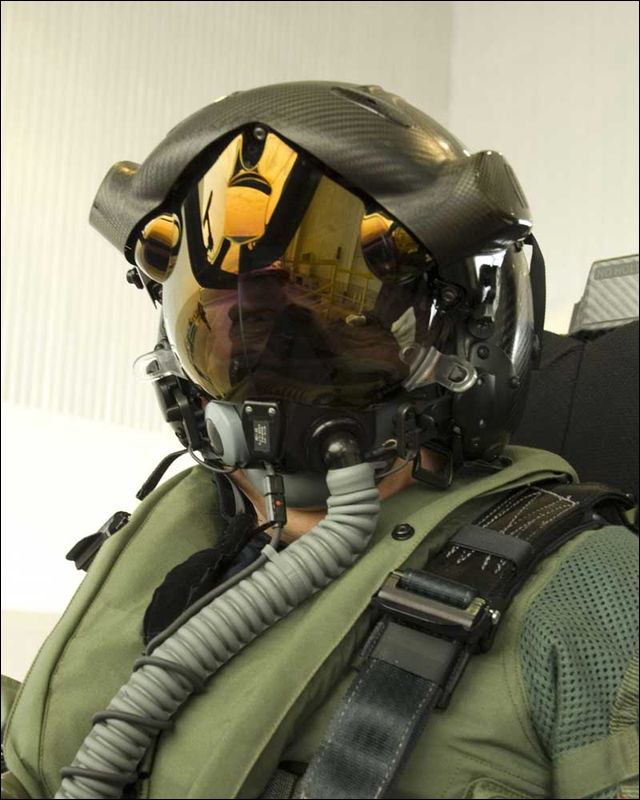 F-35 pilots' new helmet- These helmets are designed to utilize cameras on the outside of the aircraft to project the pilot's surroundings onto his mask. This way, if the pilot needs to look at the ground directly below him, he no longer has to roll the aircraft. He can simply look straight down, essentially looking through the floor and his own body!