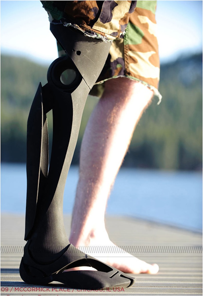 Amazing prosthetic leg design by industrial designer Scott Summit