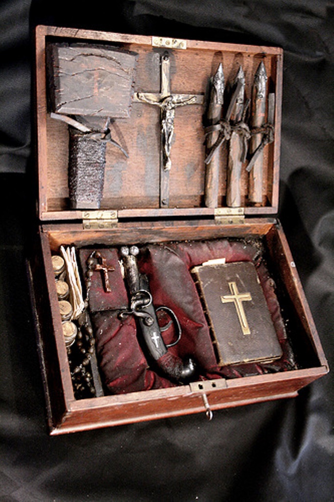 Early 19th century french vampire hunting kit