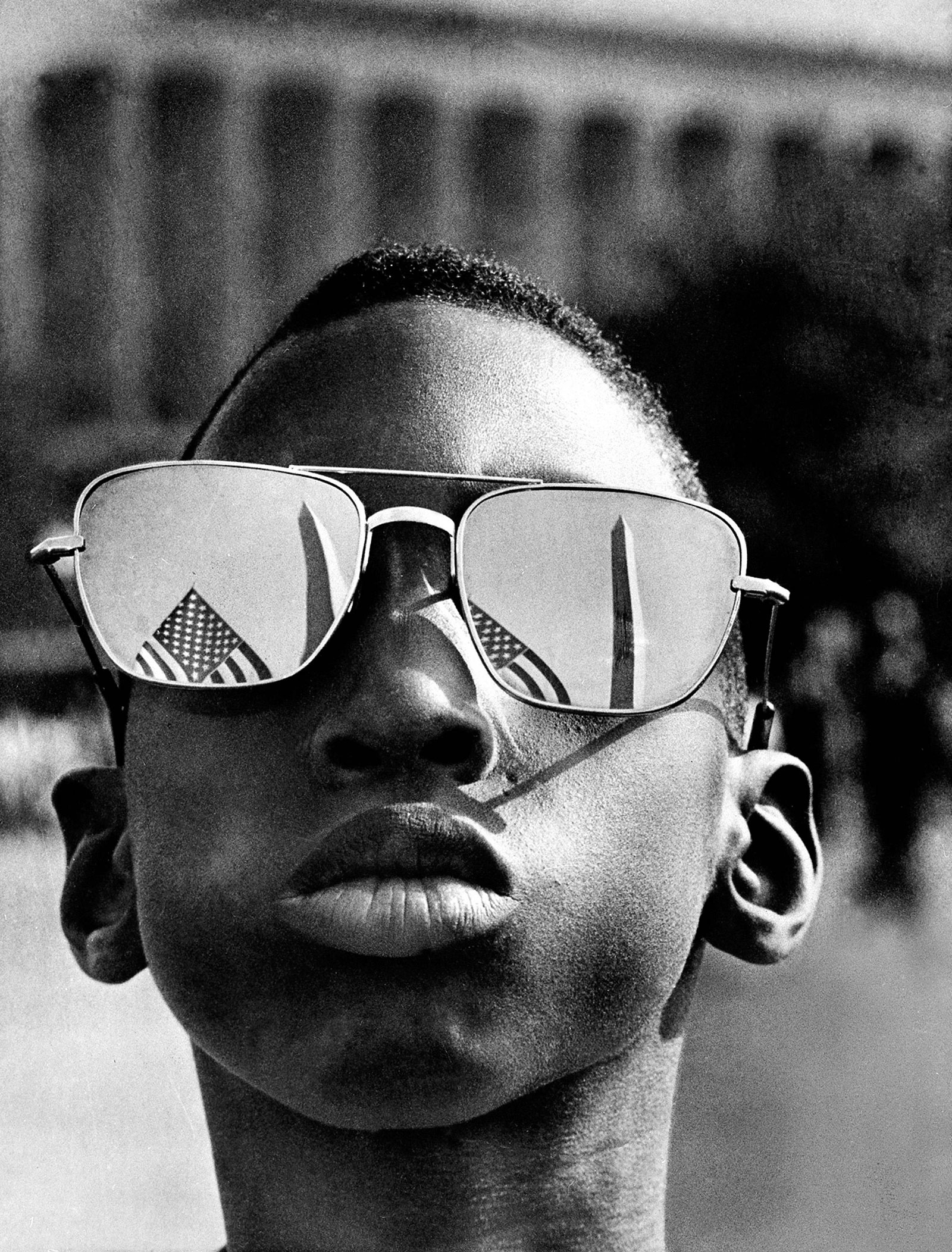 Kid attending Martin Luther King Jr's "I have a dream" speech, 28th Aug 1963.