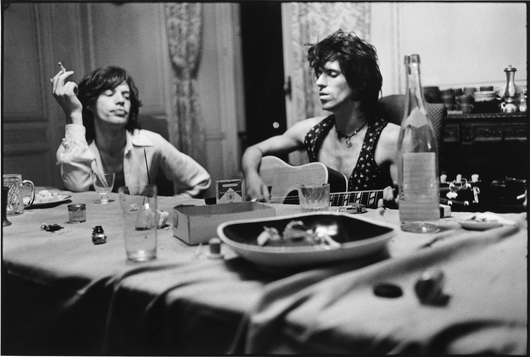 Keith Richards and Mic Jagger
