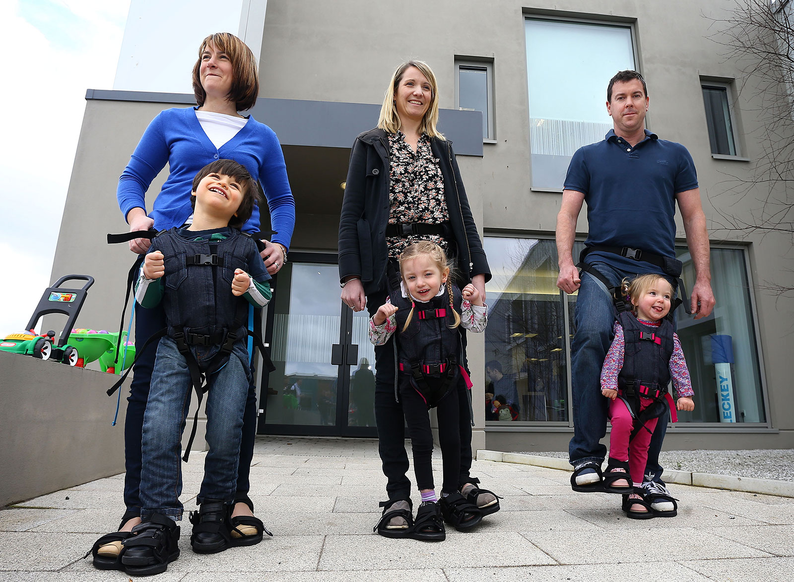 The Upsee Harness- Invented by a mother that helps disabled children walk for the first time