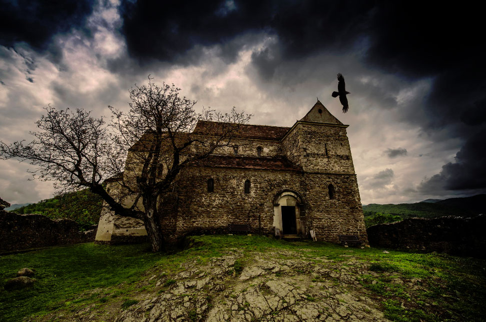Old church in Transylvania