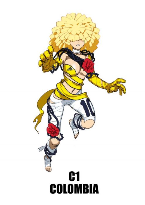 Anime FIFA Mascots