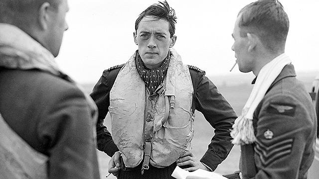 The average age of an RAF pilot in 1940 was 20. The strain they were under is clearly written on the face of Squadron Leader Brian "Sandy" Lane pictured here aged 23, He was killed in combat 2 years later.