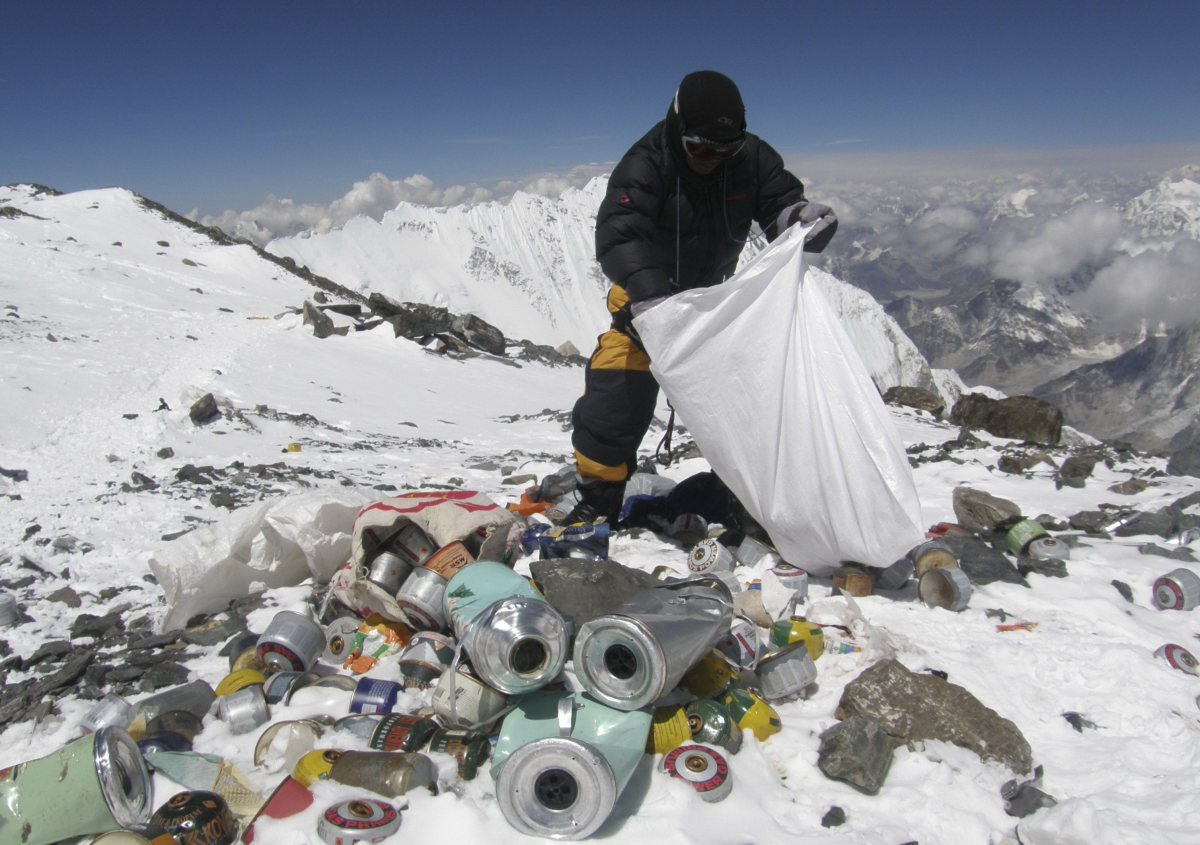 Traffic is not the only emerging problem on Mt Everest