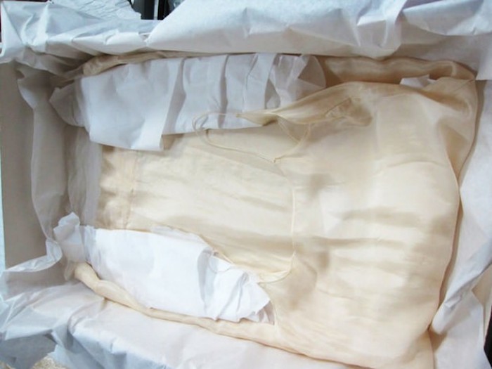 If you have clothes that need to be folded, use tissue paper to keep them from wrinkling.