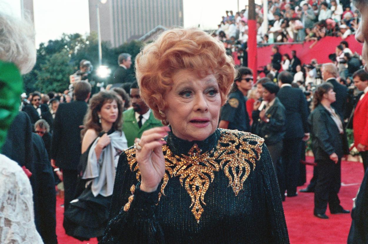 Lucille Ball-Photographer Alan Light captured comedy legend Lucille Ball on the red carpet at the 61st Academy Awards in March 1989
