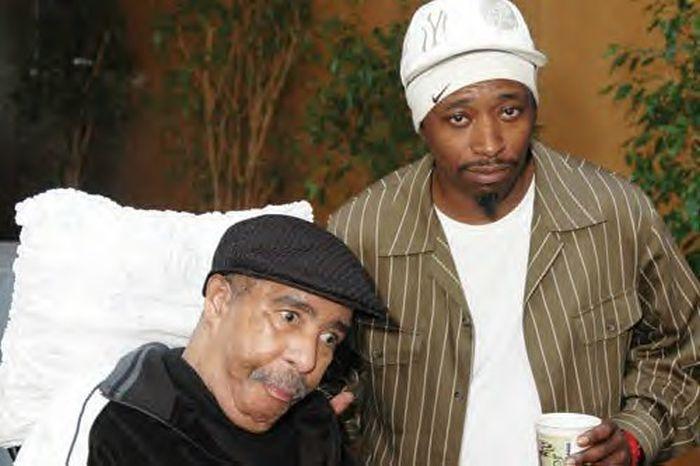Richard Pryor-Here is Richard Pryor with comic Eddie Griffin shortly before his death. On December 10, 2005, Pryor suffered a heart attack in Encino, California. He was taken to a local hospital after his wife's attempts to resuscitate him failed. He was pronounced dead at 7:58 am. He was 65 years old.