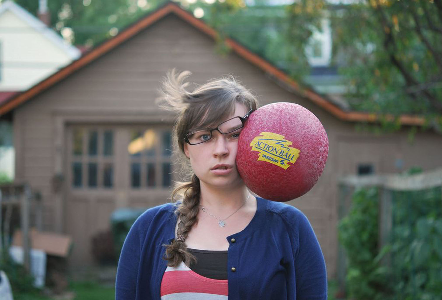 perfect timing self portrait photography funny - Action Ball Sportcrat