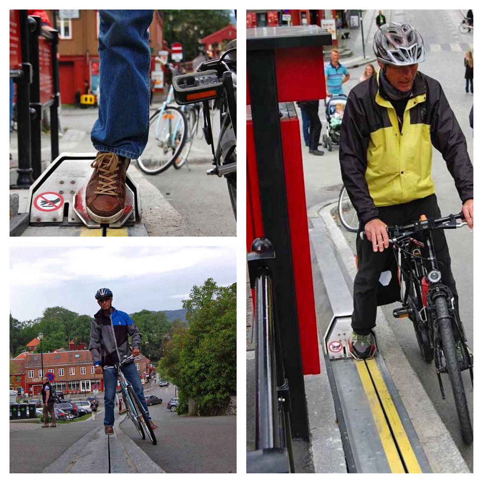 Norway has invented a bicycle escalator
