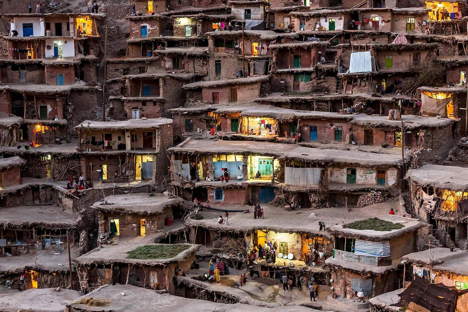 Mountain Village In Iran