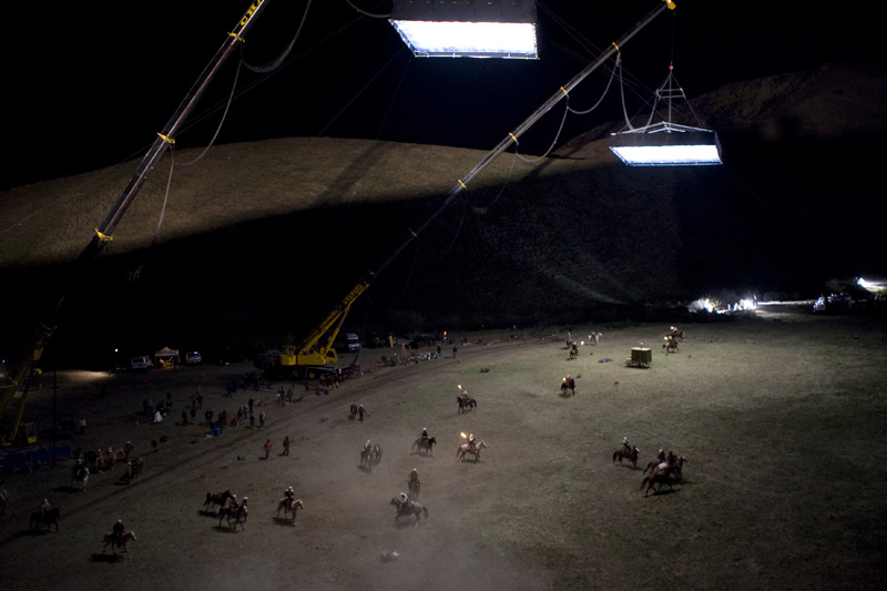 This is how they created moonlight for DJANGO UNCHAINED