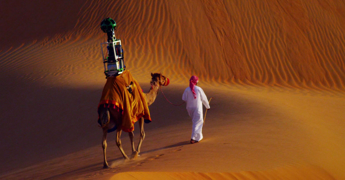 Google Streetview Camel