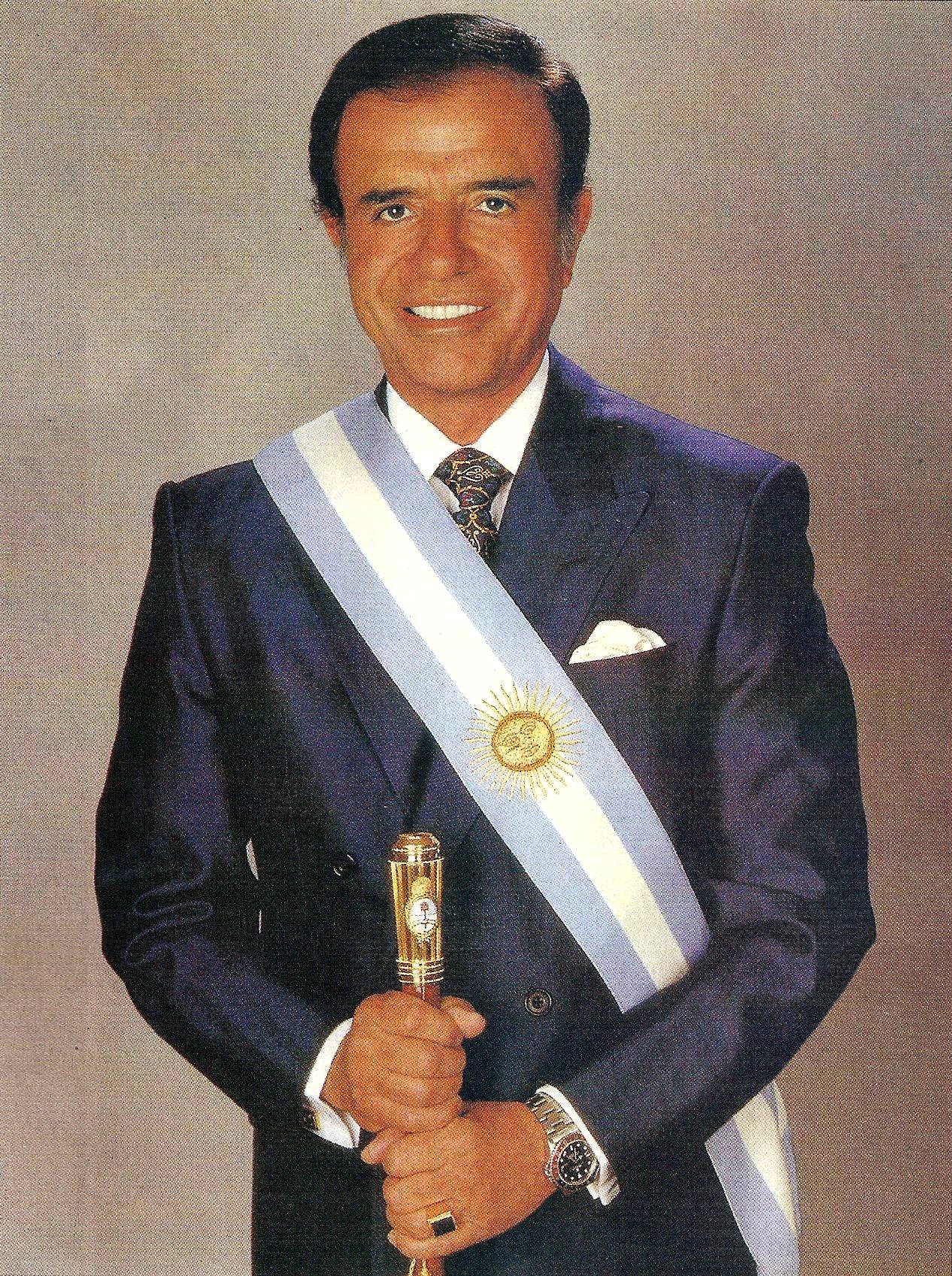 In Argentina... Bad luck takes a physical manifestation, specifically that of former Argentinian president Carlos Menem. To speak his name aloud is to essentially bring a curse upon yourself, so all within earshot will do the equivalent of knocking on wood, in this case, by touching their left breast or testicle.
