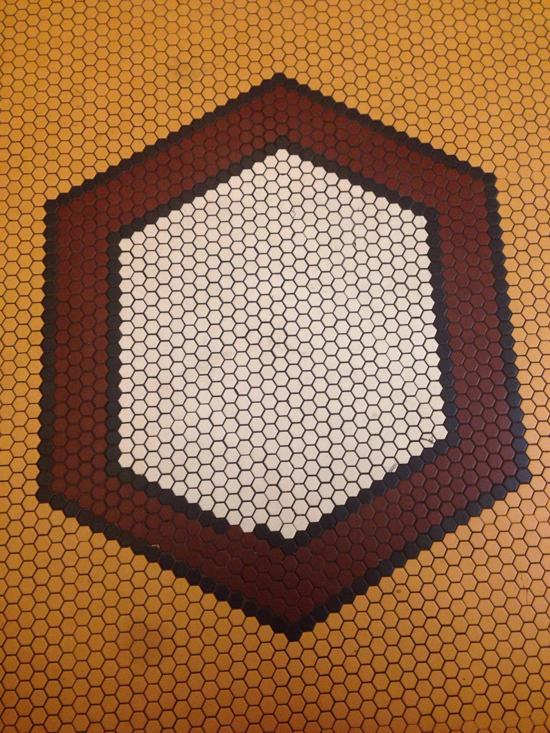 This tile work
