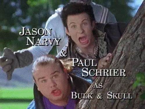 bulk and skull power rangers gif - Jason Narvy Paul Schrier As Bulk & Skull
