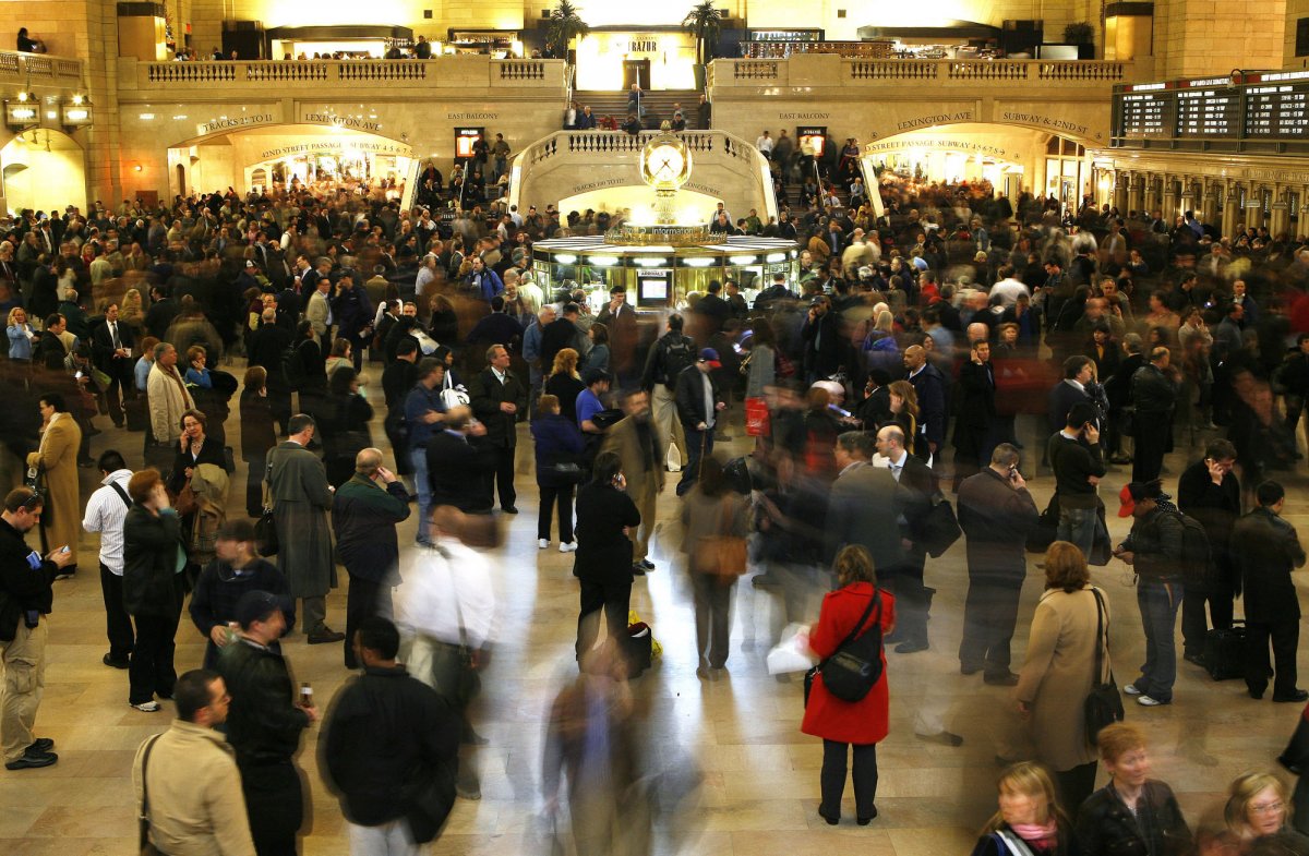 At peak times, New York City's Grand Central Terminal gets pretty crazy.