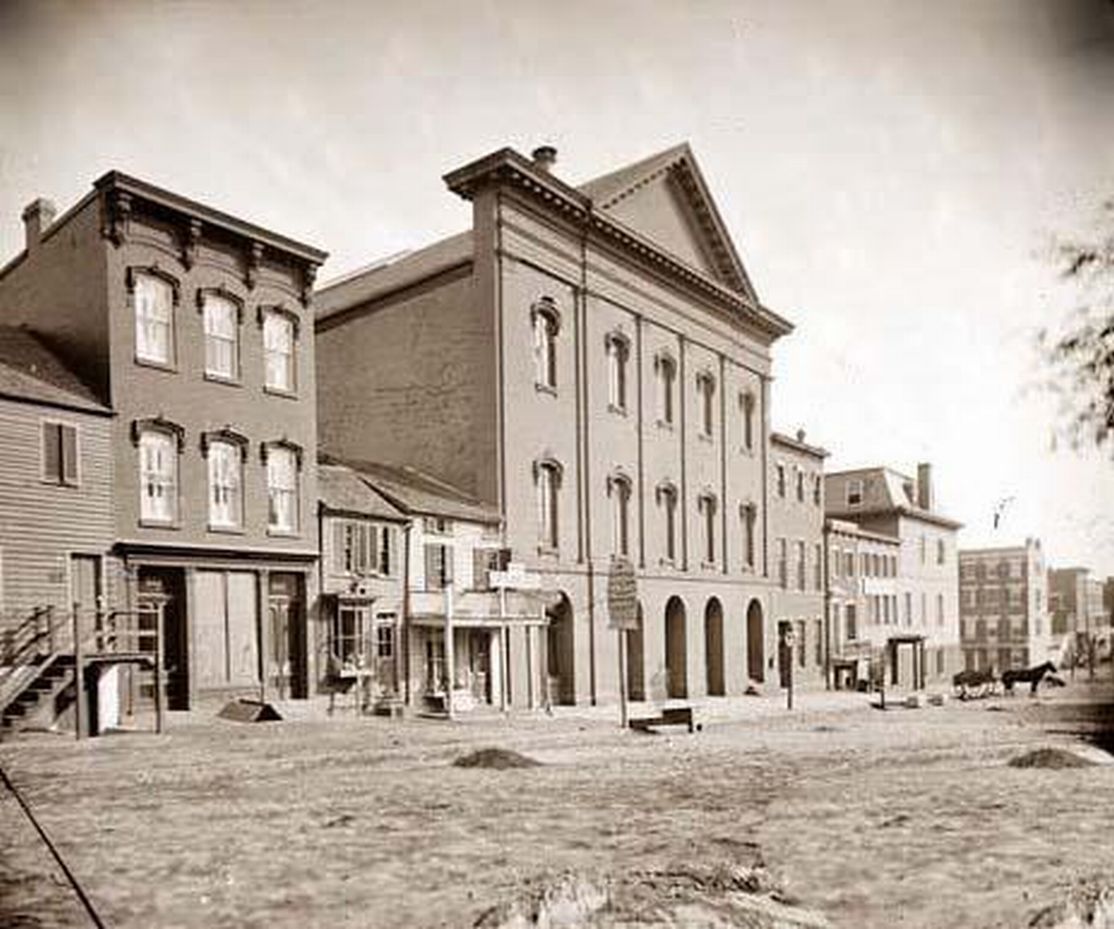 The Ford Theater, where Abraham Lincoln was assassinated.