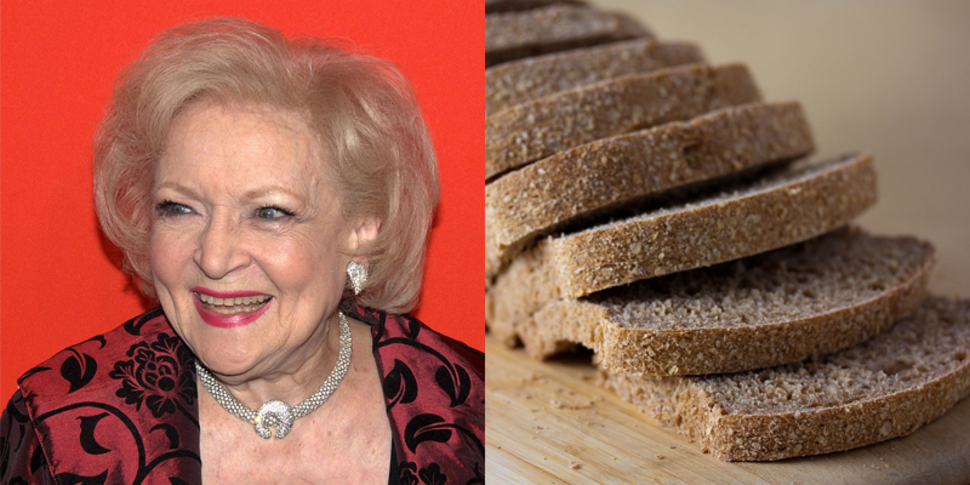 Betty White is older than sliced bread- Otto Frederick Rohwedder invented sliced bread in 1928, while Betty White was born in 1922. Bread had existed prior, just not in the pre-sliced form.
