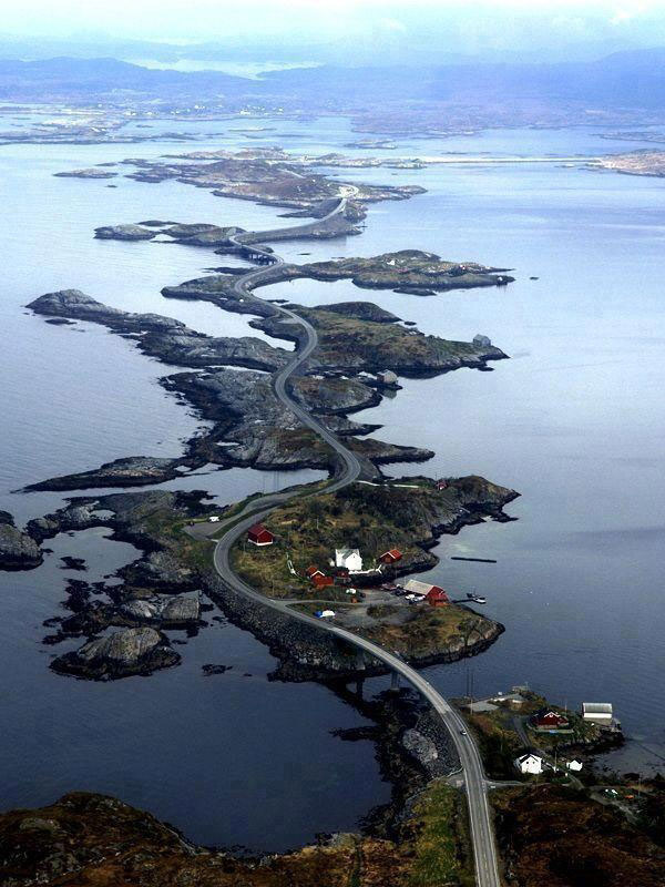 Atlantic Ocean Road in Norway.