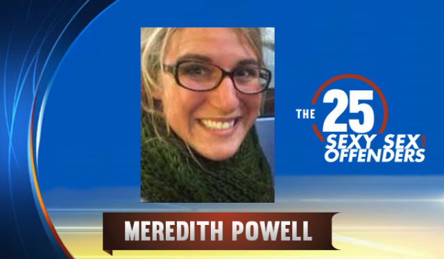 Meredith Powell, Math teacher at Lincoln High School, Tacoma, WA. Math is hard, but you can't say the same about the plea deal that landed this 26-year-old teacher a mere six months in jail for having sex and sexting with a 17-year-old student, and making out and sexting with a 15-year-old.