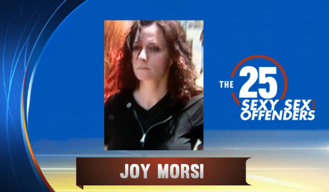 Joy Morsi, gym teacher at Grover Cleveland High, Ridgewood, NY. Married mother Morsi allegedly flashed one student in a closet, and then performed oral sex on him. She later sent enraged texts when he took a female classmate to the school prom. A second student has also come forward alleging sex with Morsi, whose recent court dates have been postponed over her treatment for a "psychiatric disorder."