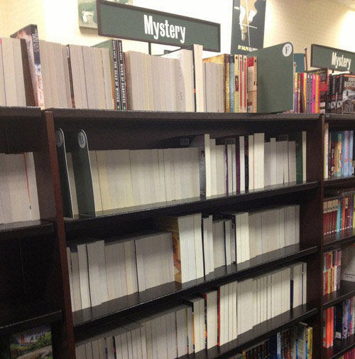 bookstore mystery section - Mystery