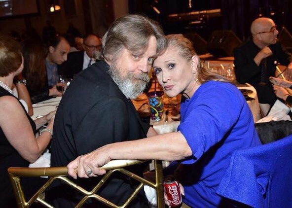 Luke and Leia, 2014.