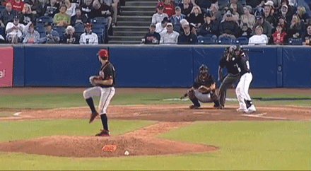 pitcher catch gif