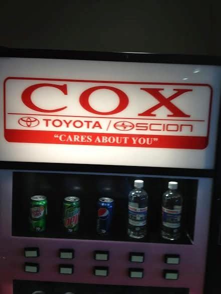 vending machine - Toyota Iscion Cares About You"