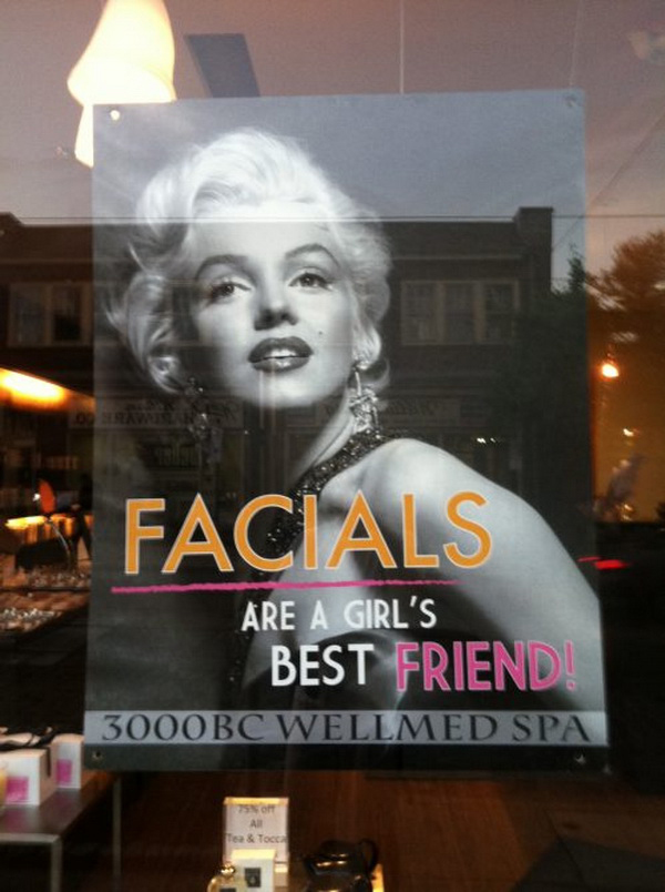 facials funny - Facials Are A Girl'S Best Friend! 3000BC Wellmed Spa