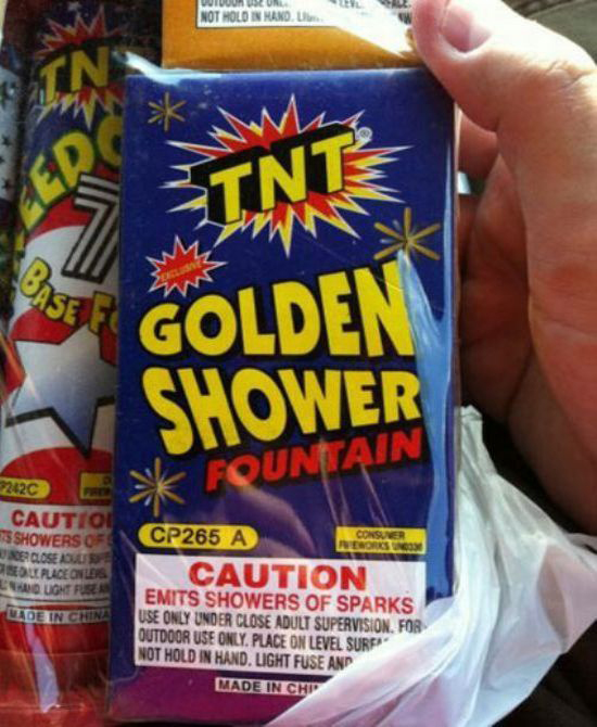 worst products ever made - Widuurusu Not Holo In Hand. Inte Golden Shower Fountain CP265 A Consuver Reworks 2420 Caution Sshowers Of Recloseadused Red Place On Les Nought Pusers Uide In China Caution Emits Showers Of Sparks Use Only Under Close Adult Supe