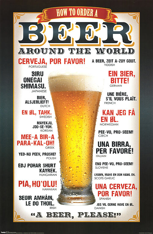 Consulaat ik ga akkoord met Bijdrage How to order a beer around the world - Picture