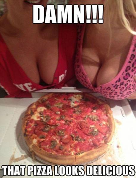 internet kid meme - Damn!!! That Pizza Looks Delicious