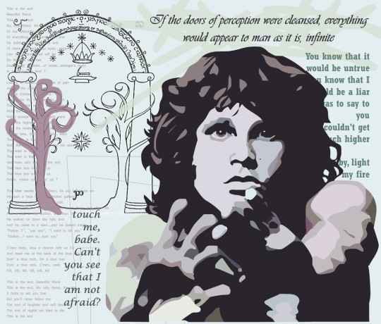 Jim Morrison got the bands name from the Aldous Huxley book "The doors of perception."