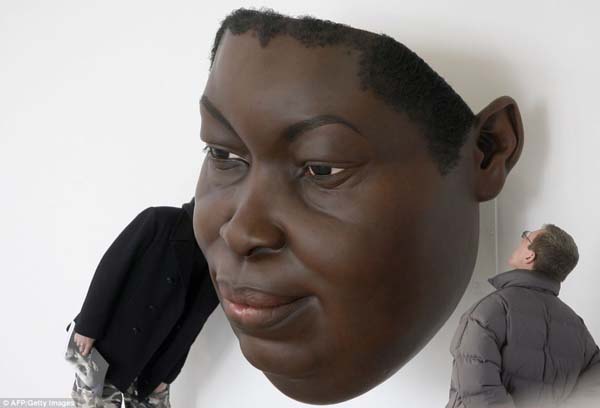 Creepy realistic wax sculptures.