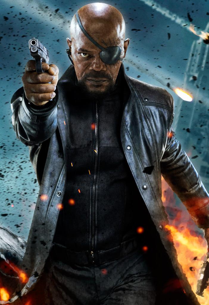 When the character of Nick Fury was re-introduced into the Ultimate Marvel comics, he was redesigned to resemble Samuel L Jackson, without the actors permission to use his image. It wasnt until Samuel himself saw his resemblance in the comic that he contacted Marvel to secure a role in any future Marvel movies.