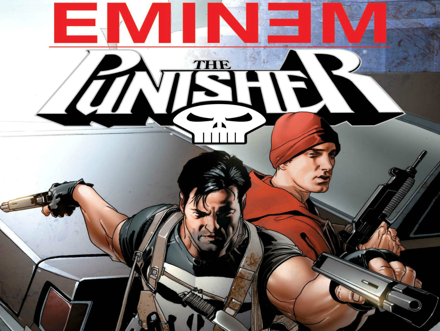 Eminem is a character in the Marvel universe.