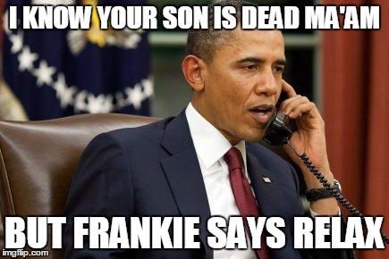 Obama Calls Victim's families