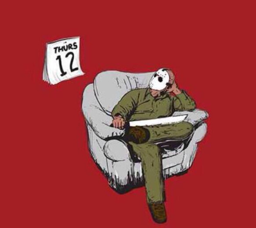 Jason vorhees waiting for friday the 13th