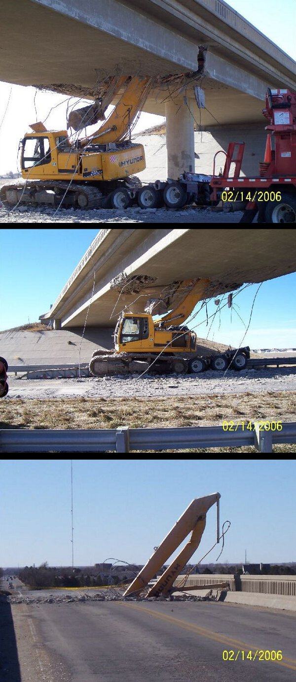 construction equipment accident