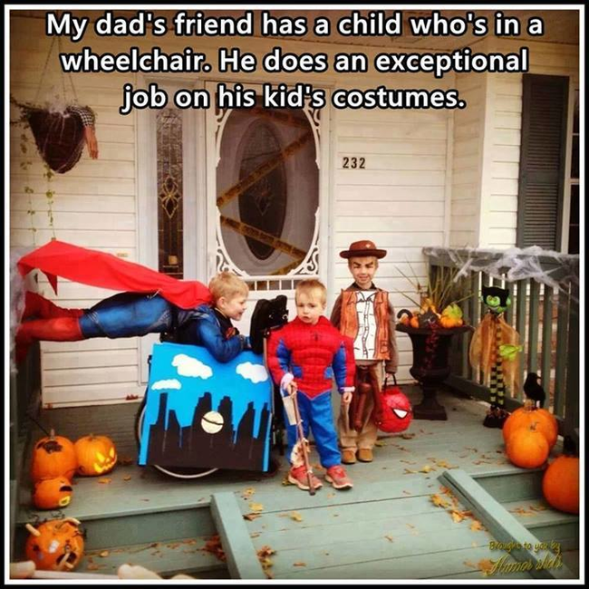 That's a Super Dad.