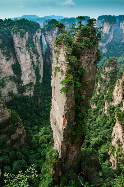 Split pinnacle in Hunnan, China