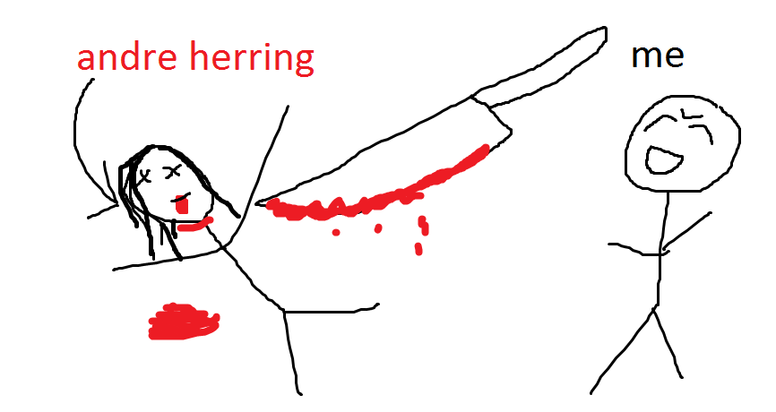 Andre Herring sucks