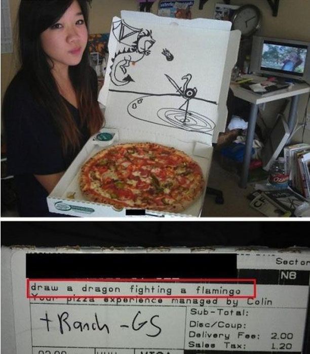 Thanks pizza guy!